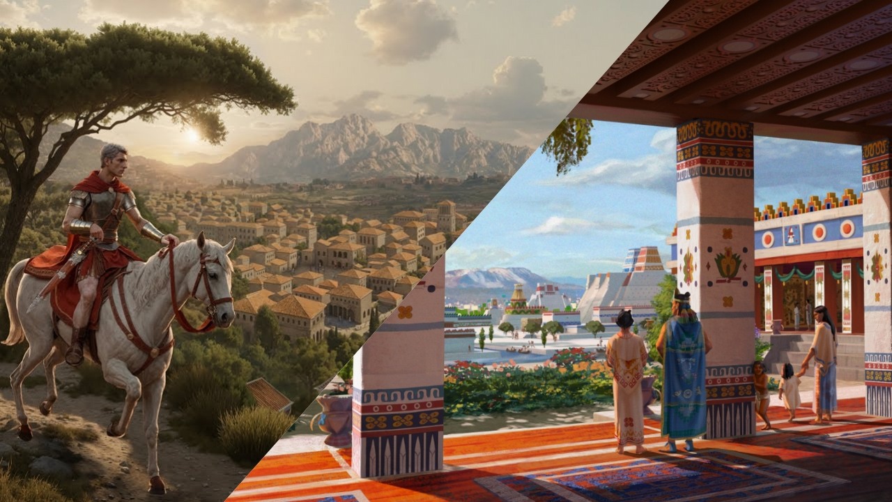 Dwie starożytne strategie o budowaniu miasta walczą na Steam o największych fanów gatunku. Są mocno inspirowane legendarnymi grami Caesar i Pharaoh