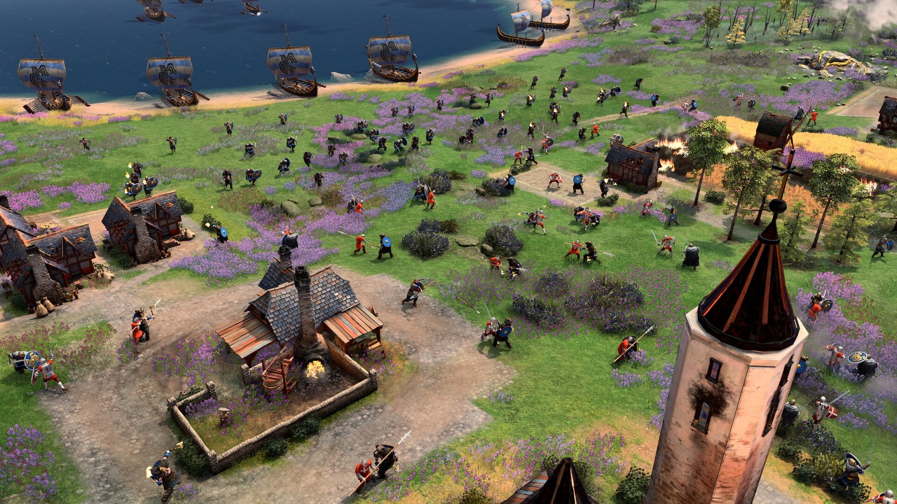 Strategia AoE4 otrzyma nowy dodatek. Raiders of the North zaoferuje dwie frakcje z unikalnymi mechanikami
