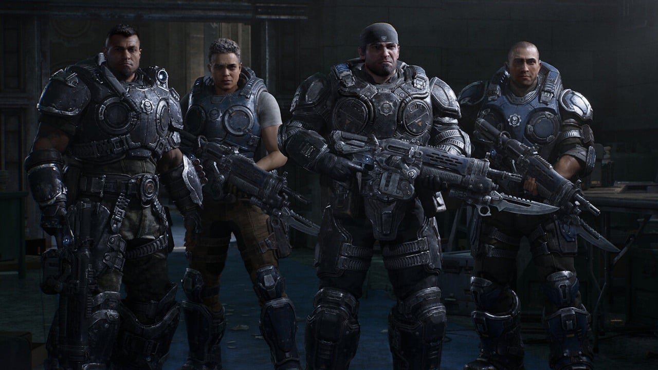 Xbox stanowczo zaprzecza plotkom, ale dobrze widoczne logo PS5 na grafice promocyjnej Gears of War: E-Day sugeruje co innego