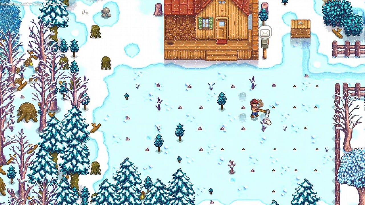Gracz podjął się niemożliwego wyzwania w Stardew Valley i pokazał, jak zmienić rolnicze RPG w wybitnie stresującą grę