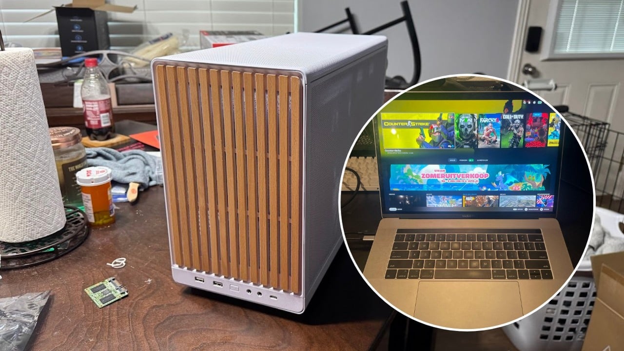 Coraz więcej graczy buduje własne urządzenia Steam Machine i rezygnuje z systemu Windows - jeden z nich zainstalował choćby system SteamOS na MacBooku