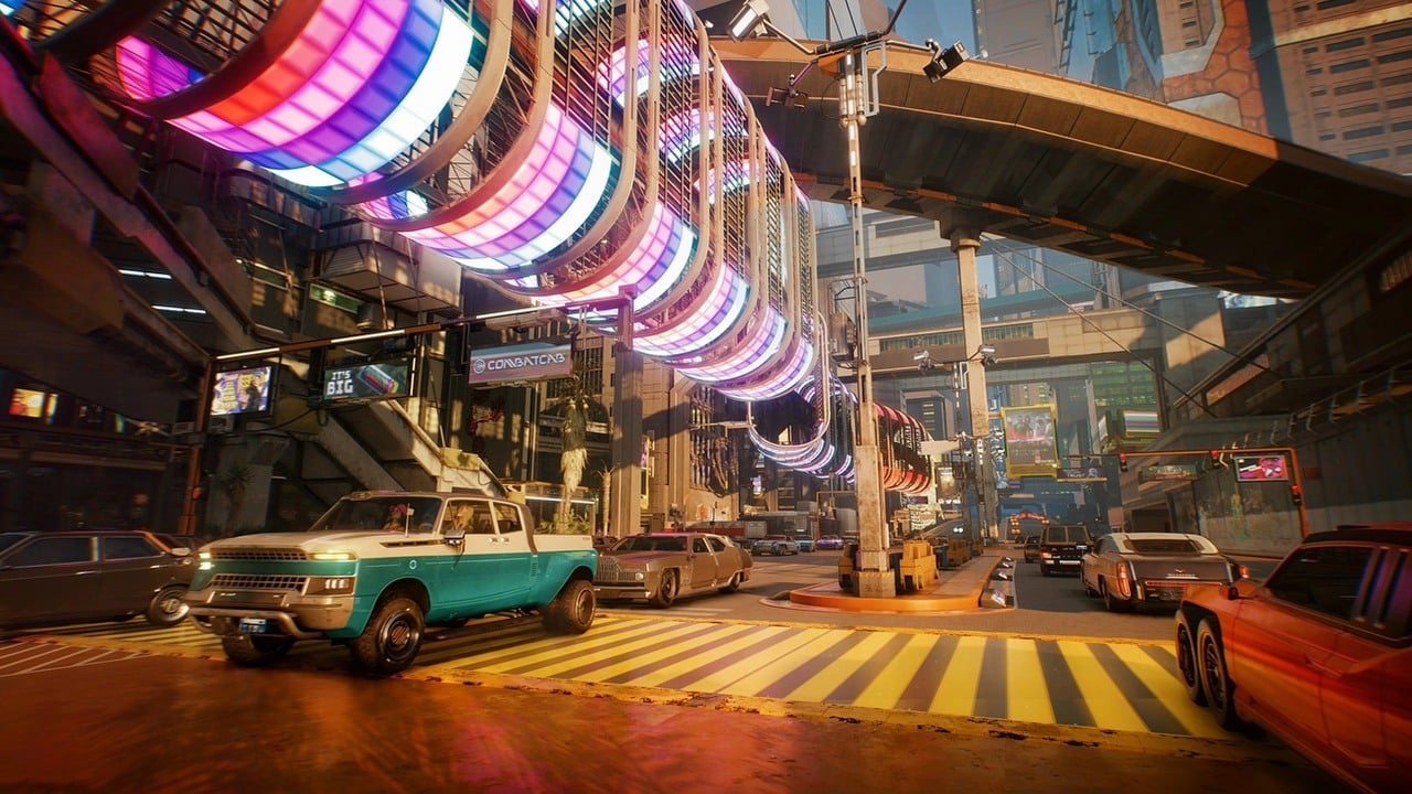 Night City z Cyberpunka 2077 stworzono niemal w całości manualnie, detal po detalu