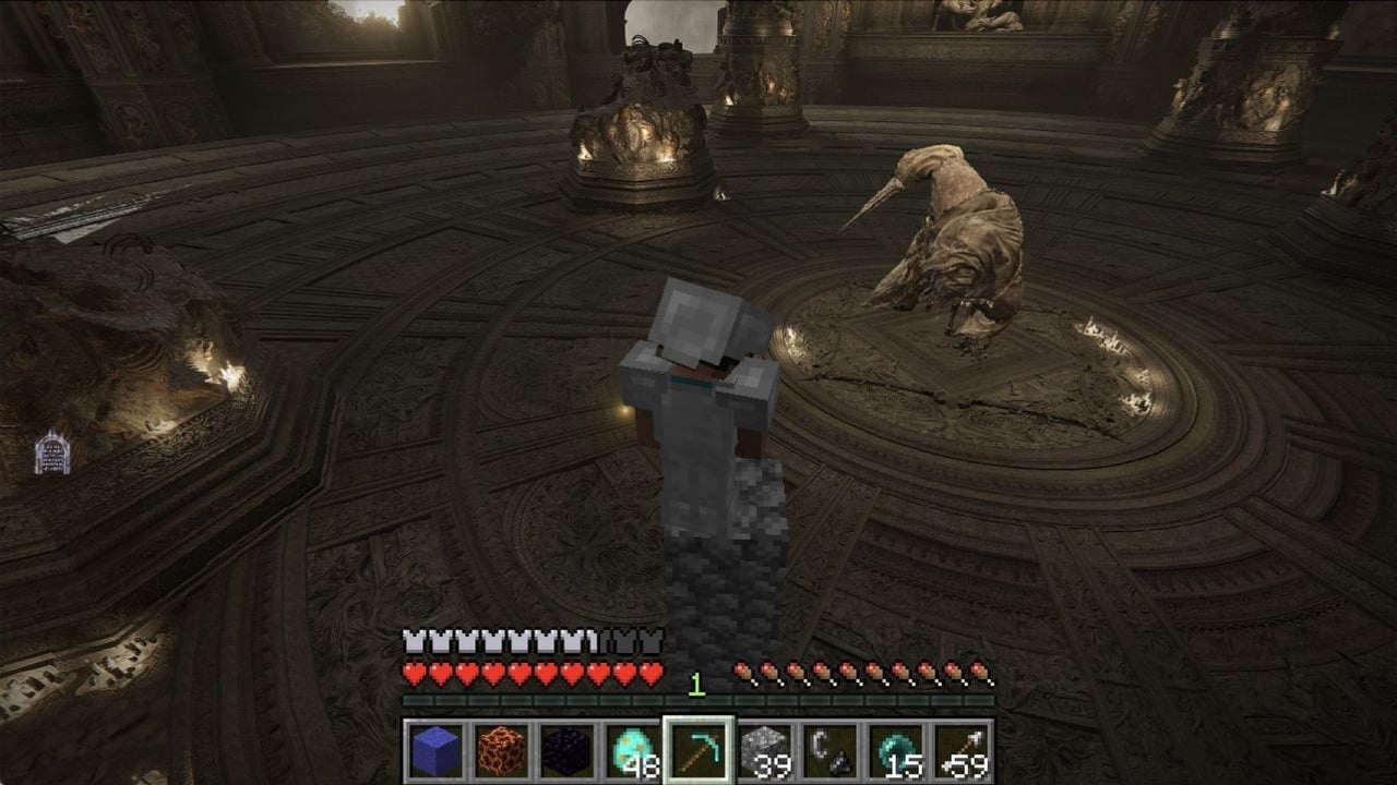 Wprowadził Minecrafta do Elden Ringa tak dobrze, iż gracze zarzucili mu oszustwo. Absurdalny projekt naprawdę działa