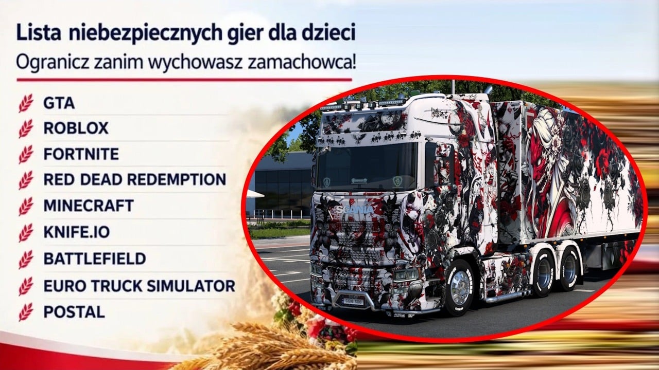 Polscy gracze śmieją się z listy „niebezpiecznych gier”, ale to zwykły trolling i są na to dowody