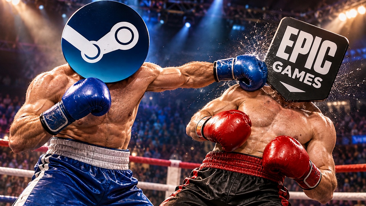 Gracze śmieją się z Epic Games Store, mówiąc, iż Steam w 24 godziny „zjadł go żywcem”. Ale to nie do końca prawda