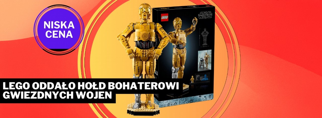 Bez niego Star Wars nie byłoby tym samym. LEGO uczciło 25-lecie serii klocków wyjątkowym modelem C-3PO