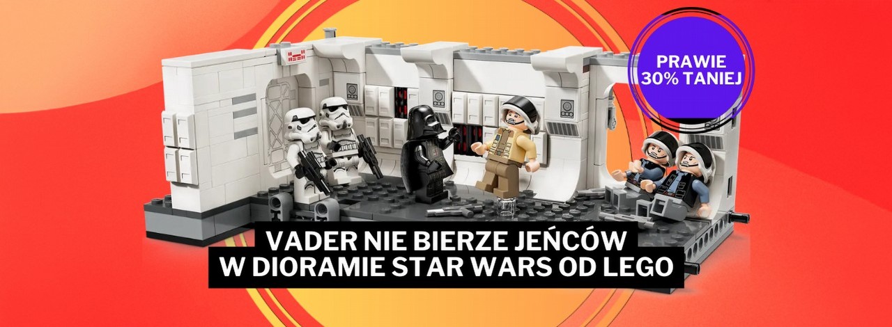 Amazon z hitem dla fanów Star Wars. Wejście Vadera na Tantive IV od LEGO prawie 30% taniej
