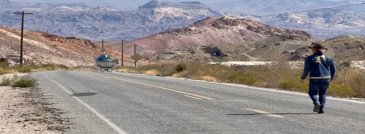 Fan Fallouta odbył całą podróż kuriera z New Vegas. Prawdziwe miasteczka i lokacje z Nevady wyglądają naprawdę znajomo