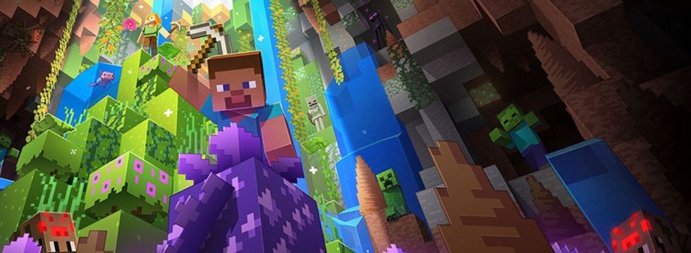 Poznajcie najbardziej szaloną lokację w Minecraft. Gracz przeniósł podniebne wyspy z Zelda: Tears of the Kingdom do gry Mojangu