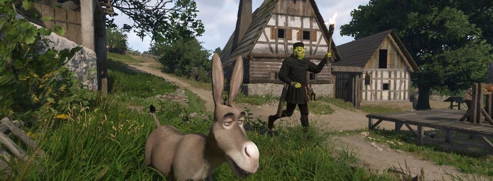 W Kingdom Come 2 możecie teraz wcielić się w Shreka, a towarzyszyć będzie wam wierny Osioł