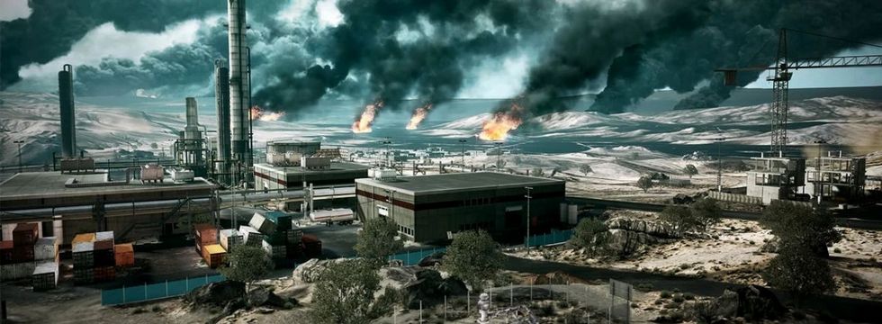 Tak wygląda destrukcja na kultowej mapie z „trójki” w Battlefield 6. Będziecie w stanie zrównać rafinerię z ziemią