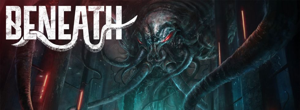 Beneath