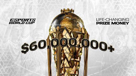 Zmieniające życie nagrody pieniężne w wysokości ponad 60 milionów dolarów podczas Esports World Cup
