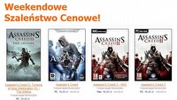 Assassin's Creed - Weekendowe Szaleństwo Cenowe w Sklepie Gry-OnLine