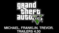 Trzy nowe trailery Grand Theft Auto V pojawią się 30 kwietnia