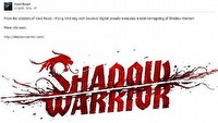 Shadow Warrior potwierdzone. Grę robi polskie studio Flying Wild Hog