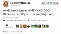 Scrolls, nowa gra studia Mojang, sprzedała się do tej pory w 100 tys. egzemplarzy