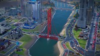 SimCity ze zmianą poziomu dróg