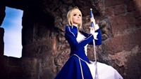 Najlepsze cosplaye - Saber z gry Fate/stay night