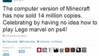 Minecraft na PC w rękach 14 mln graczy