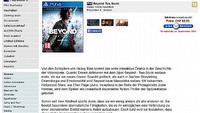 Beyond: Dwie Dusze na PlayStation 4 w ofercie niemieckich sklepów