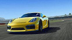 Samochód Porsche Cayman GT4 ujawniony za pomocą gry mobilnej Real Racing 3