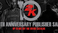 Promocja firmy 2K Games na Steamie (m.in. serie BioShock i Borderlands)