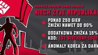 Urodzinowa promocja w Games Republic (Europa Universalis IV i Warlock)