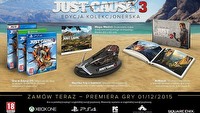 Just Cause 3 - w edycji kolekcjonerskiej znajdziemy linę z hakiem