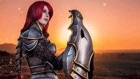 Najlepsze cosplaye - Shyvana z League of Legends