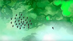 Gathering Sky – premiera eksperymentalnej gry o podróży stada ptaków