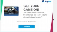 PayPal zdradza: zimowa wyprzedaż na Steamie za tydzień