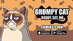 Grumpy Cat: Ready, Set, NO - najsłyniejszy kot internetu otrzyma własną grę mobilną