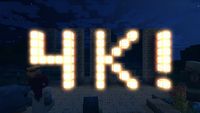 Minecraft z cross-playem i rozdzielczością 4K