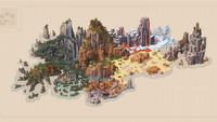 Mapa Minecraft Dungeons pokazuje piękny świat w miniaturce