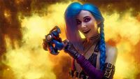 Najlepsze cosplaye - Jinx z gry League of Legends