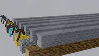 Minecraft - wyścig obrazuje różnice między kilofami