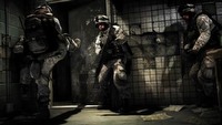 Wygląd gry Battlefield 3 na konsoli Xbox 360 bez pakietu tekstur HD