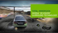 Nvidia wprowadza stereoskopowy obraz 3D na trzech monitorach