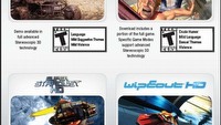 PlayStation 3 z pierwszymi grami 3D
