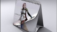 Final Fantasy XIII w zestawie z kalendarzem