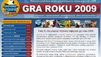 Wystartował plebiscyt na Grę Roku 2009