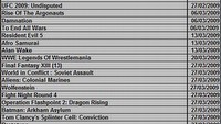 Europejska lista wydawnicza dla Xboxa 360