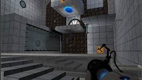 Zmierz się z poziomem do gry Portal stworzonym przez projektanta z Bethesdy