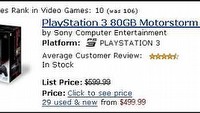 Wzrost sprzedaży PS3 80 GB o 960%