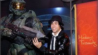Master Chief w muzeum figur woskowych w Las Vegas