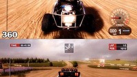 Zobacz obrazki porównujące grę Colin McRae: DiRT w wersjach na X360 i PS3