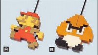 Myszki a la postaci z Super Mario Bros.