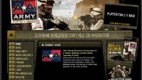 America's Army: Rise of a Soldier z oficjalną stroną www