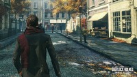 Fragment rozgrywki z Sherlock Holmes: The Devil’s Daughter z komentarzem